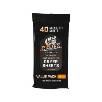 Dead Down Wind Black Premium Dryer Sheets